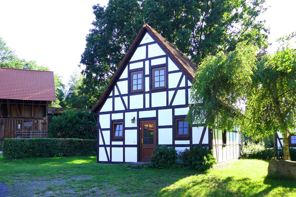 Bauernhof- und Landurlaub in Hessen - Waldhubenhof Ferienhaus 1